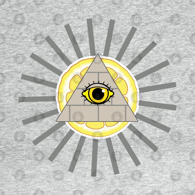 Lemonati citrus conspiracy lemon tree truther Illuminati by LemonatiDesign